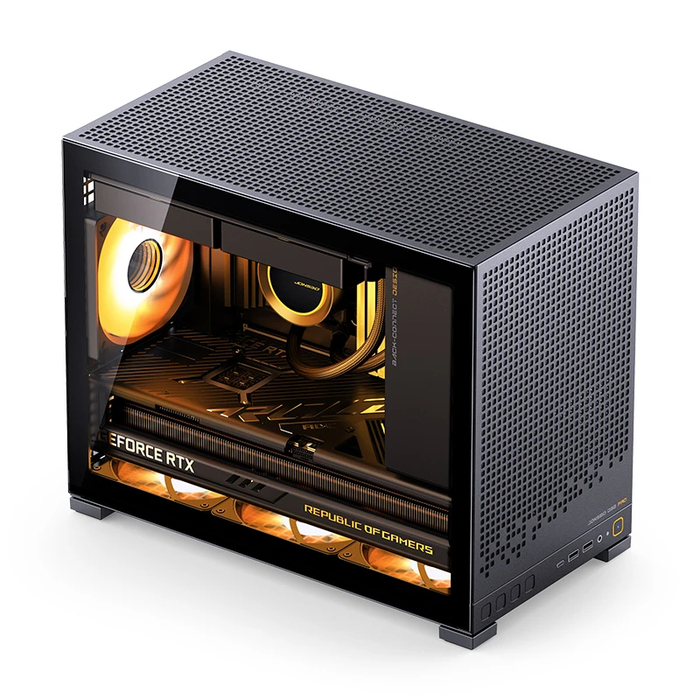 Корпус Jonsbo D32 PRO Black Mini Tower, чорний