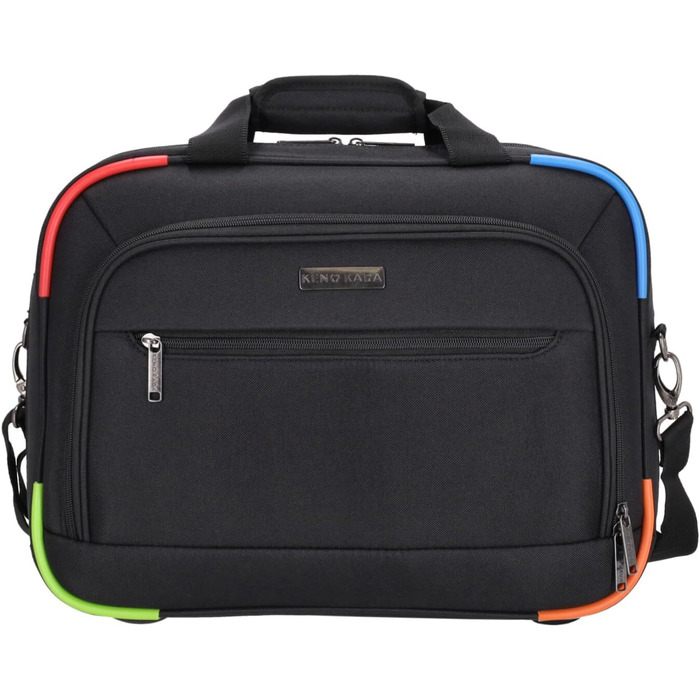 Чемодан-валіза Kenorada SoftLITE 4w | Валіза з міцного поліестеру | Легкий валіза на 4 колесах | TSA-замок | Розмір ручної поклажі (S - 55 см)