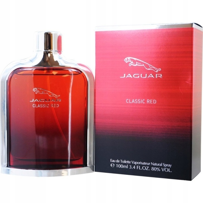 Чоловіча туалетна вода Jaguar Classic Red, 100 мл