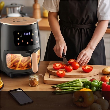 Аерофритюрниця 2400 Вт, 6 л з дисплеєм