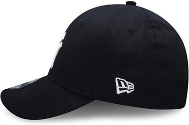 Кепка New Era 9Forty League Essential MLB - універсальний розмір, чорний/білий логотип (Yankees, Dodgers, Braves)