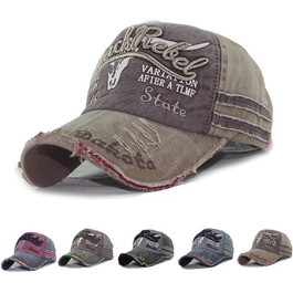 Кепка бейсболка унісекс, регульована, ретро стиль, бежева