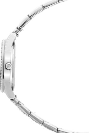 Годинник Tamaris для жінок - Спортивний та елегантний годинник з ремінцем 30 мм (срібло / світло-блакитний, кристали Zirkonia)