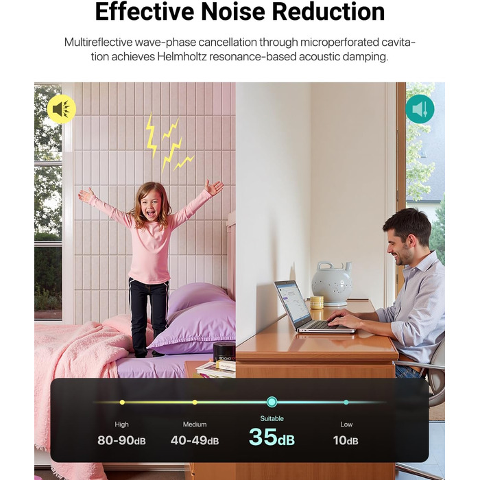 Акустичні панелі Soundsbay для шумоізоляції та звукопоглинання, самоклеючі поліестерні плити 30×30×0.9 см, чорні, 12 шт.